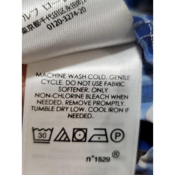 Polo Ralph Lauren Men Blue Polyester Collared Long Sleeve Buttons Down Shirt XL - Picture 7 of 11